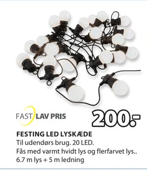 FESTING LED LYSKÆDE