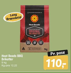 Heat Beads BBQ Briketter
