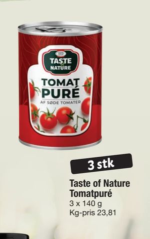 Taste of Nature Tomatpuré