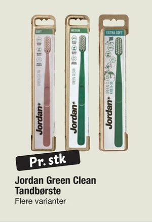 Jordan Green Clean Tandbørste