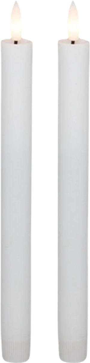 LED stagelys 2 stk. 22,5 cm (Cozzy)