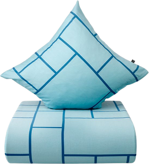 Nordisk Tekstil Karma sengesæt blå 140x200 cm