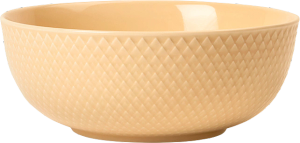 Lyngby Porcelæn Rhombe Color skål sand Ø15,5 cm