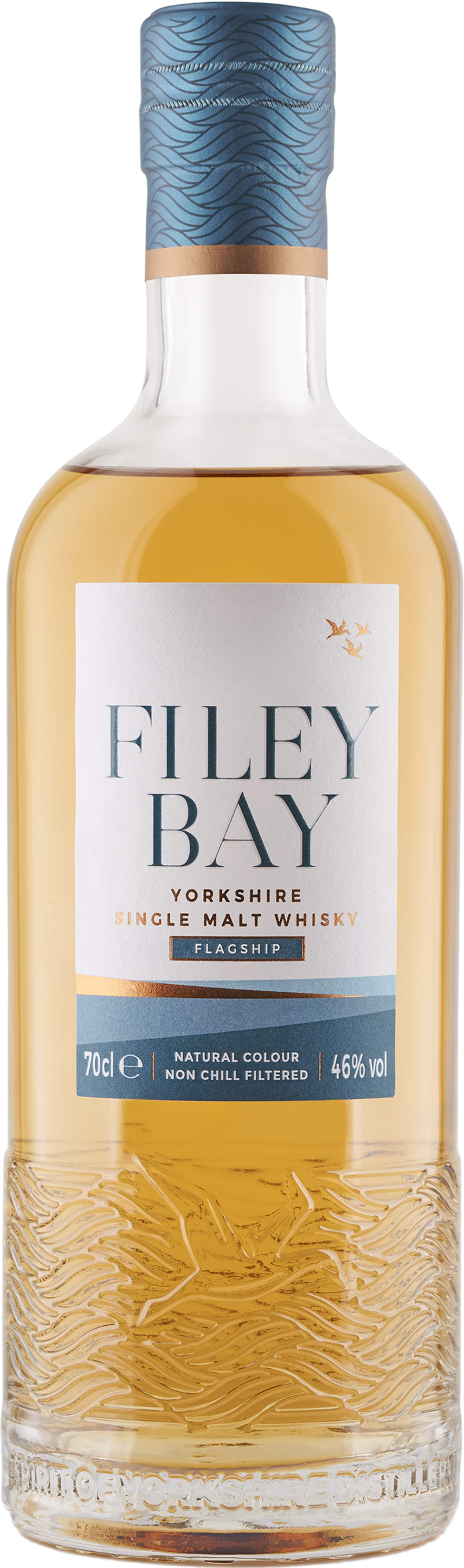 Erbjudanden på Filey Bay Single Malt Flagship från Calle för 39,99 €