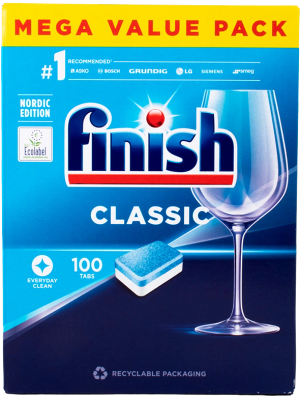 Finish Classic tabs 100 stk.