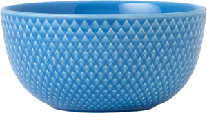 Lyngby Porcelæn Rhombe Color skål blå 13 cm