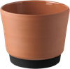 Knabstup urtepotteskjuler 14,8 cm terracotta (Knabstrup Keramik)