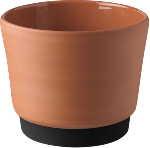 Knabstup urtepotteskjuler 14,8 cm terracotta (Knabstrup Keramik)