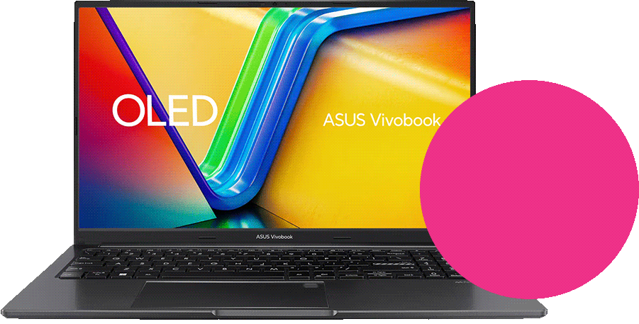 Asus Vivobook i7-12/16/512/OLED 15,6" bærbar computer