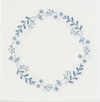 Papirservietter Blue Flower Wreath (50stk.) (Ib Laursen)