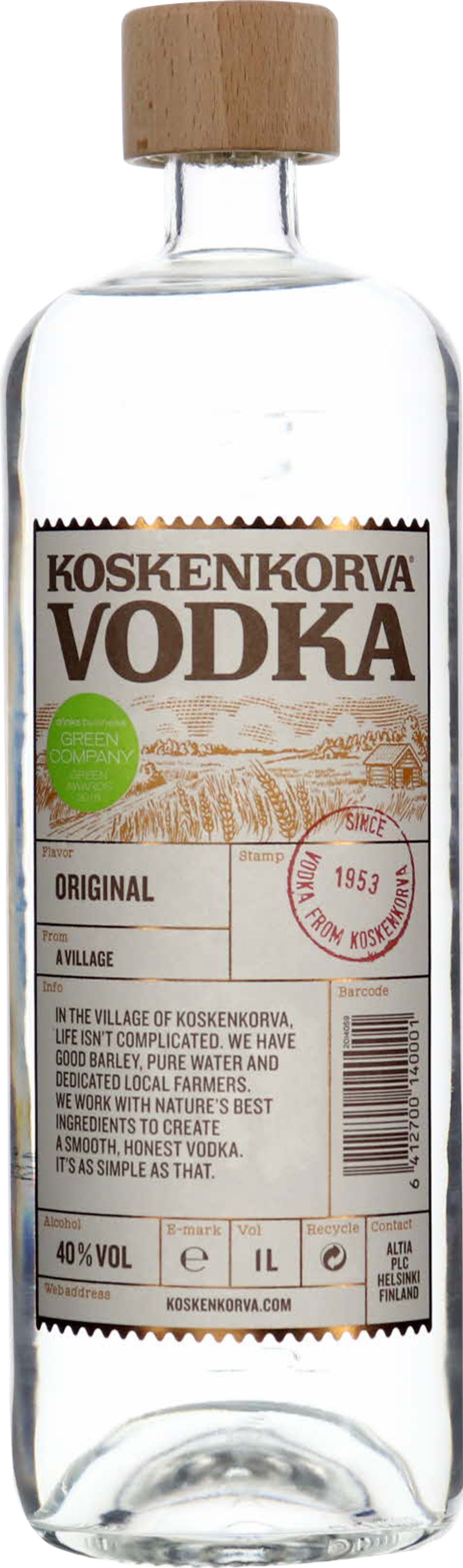 Erbjudanden på Koskenkorva Vodka från Fleggaard för 13,42 €
