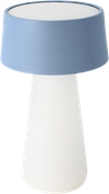 Ember Bordlampe i Sky Blue (H: 23cm) (Spring Copenhagen)