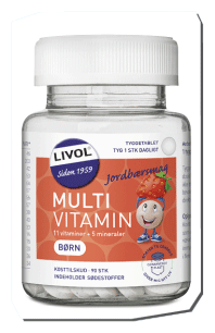 Livol Multivitamin Børn Jordbærsmag