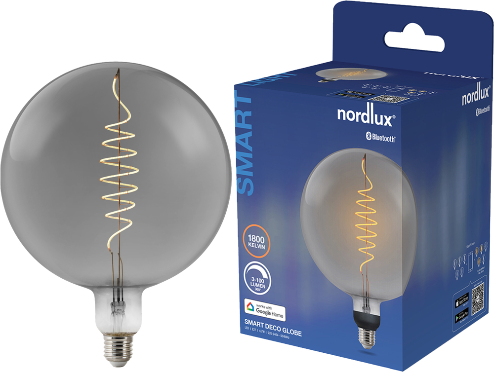 Tilbud på Nordlux Smart Spiral LED pære fra Davidsen til 392 kr.