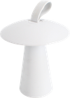 Bordlampe i Hvid Genopladelig (H17cm)