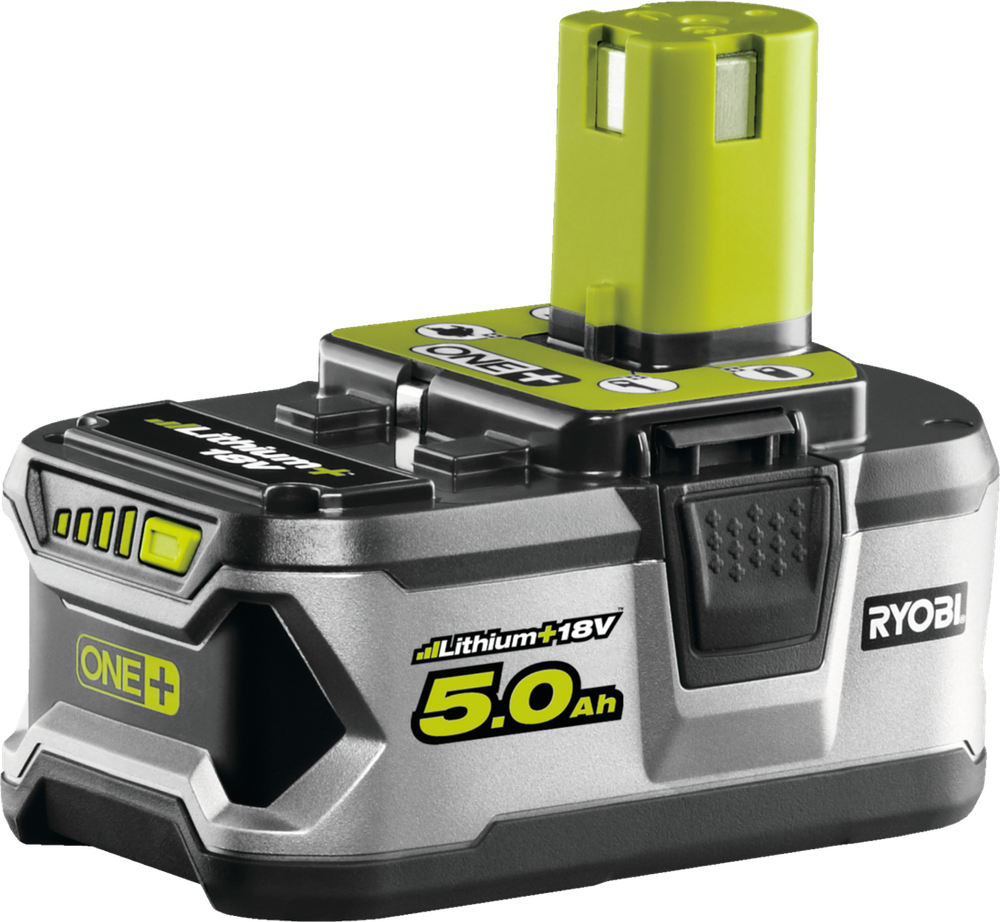Tilbud på 18 V Batteri - RB18L50 (Ryobi) fra Bygma til 879,95 kr.