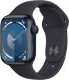Apple Watch S9 41mm GPS (Midnight Alu/Midnight Sportsbånd) M/L