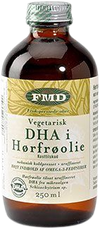 Hørfrøolie med vegetarisk DHA (FMD)