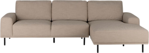 BROOKLYN chaiselong højrevendt (GRÅ BRUN ONESIZE) (Furniture by Sinnerup)