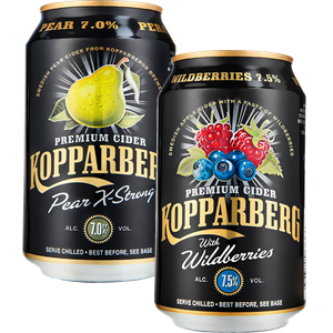 Kopparberg Cider 7-7,5%