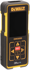 Afstandsmåler med laser, rød - DW03050 (Dewalt)