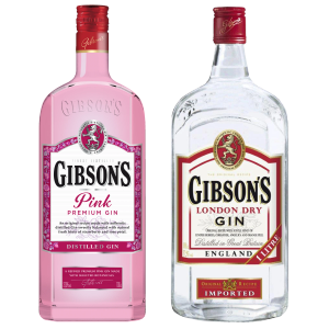 Gibson's London Dry Gin  el. Pink Premium Gin