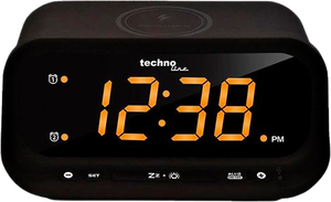 Techno Line clockradio med ladefunktion (Technoline)
