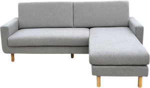STAPLETON chaiselong sofa venstre- og højrevendt 2. sortering (LYS GRÅ ONESIZE) (Furniture by Sinnerup)
