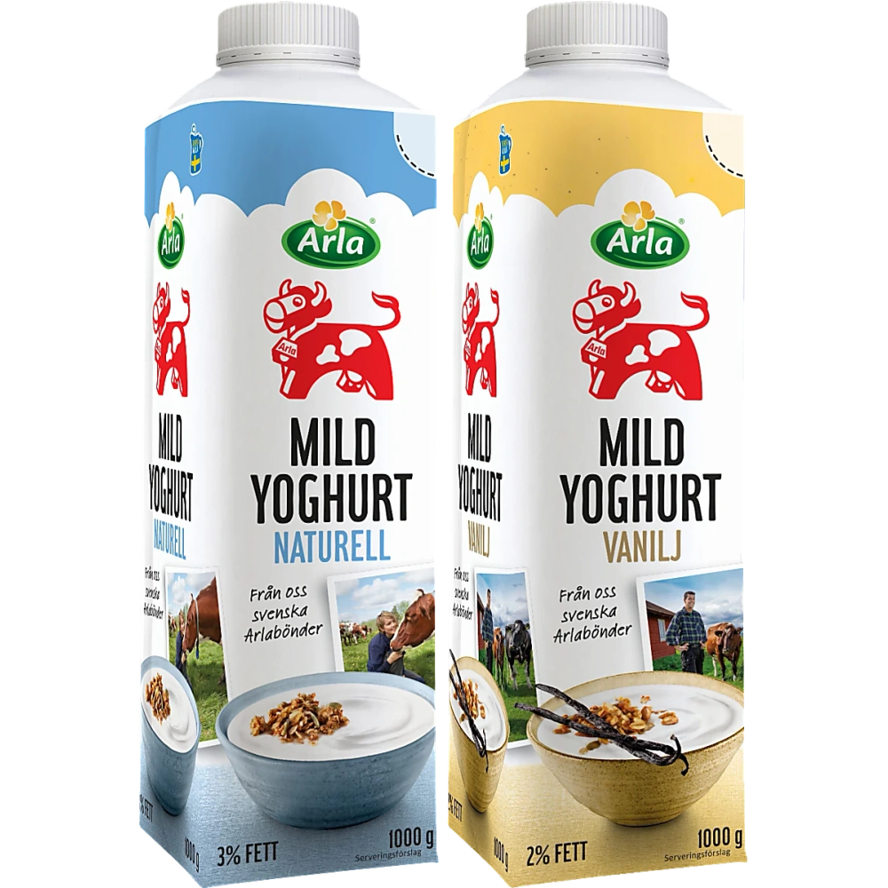 Erbjudanden på Mild yoghurt (Arla) från Coop X:-TRA för 13,90 kr