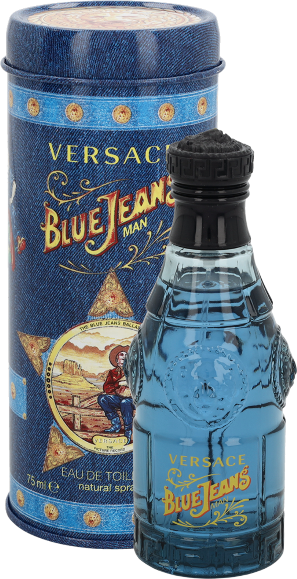 Tilbud på Versace Blue Jeans Man Edt Spray fra Fleggaard til 129 kr.