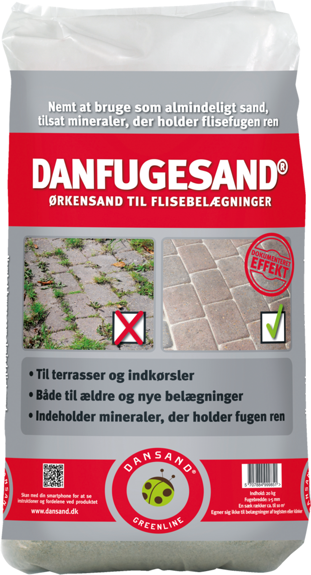Tilbud på Danfugesand - No Grow (Dansand) fra Bygma til 72,50 kr.