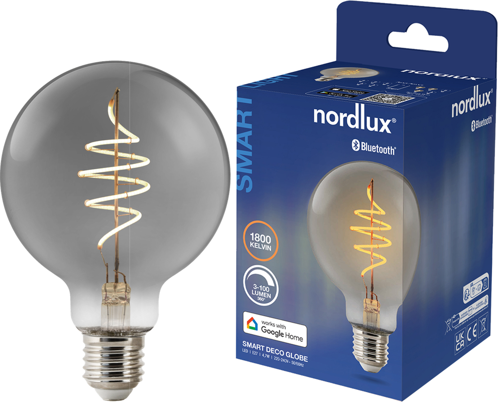 Tilbud på Nordlux Smart Spiral LED pære fra Davidsen til 116 kr.