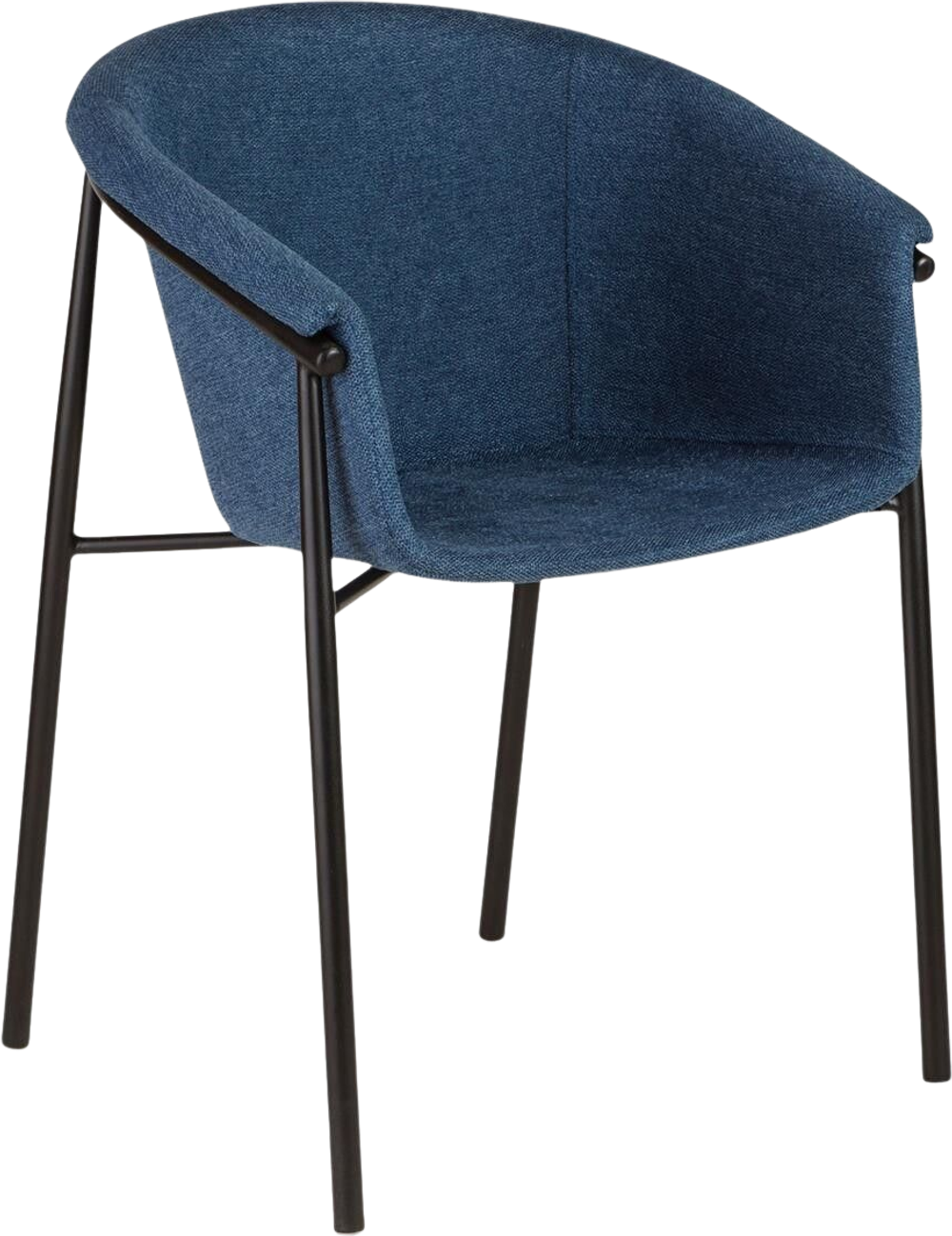 Tilbud på NORMA spisebordsstol stof (BLÅ, ONESIZE) (Furniture by Sinnerup) fra Sinnerup til 499 kr.