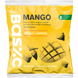 Fryst Mango