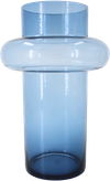 Lyngby - Tube Vase i Dark Blue (H:30cm) (Lyngby Glas)