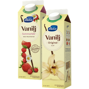 Vaniljyoghurt, Världens smaker