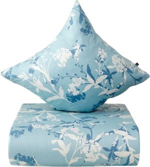 Nordisk Tekstil Botanique sengesæt blå