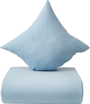 Nordisk Tekstil Nohr sengesæt blå 140 x 200 cm