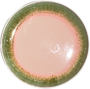 6 stk. ASTA Frokosttallerkener i Rosa m. Løbeglasur (Ø18cm)
