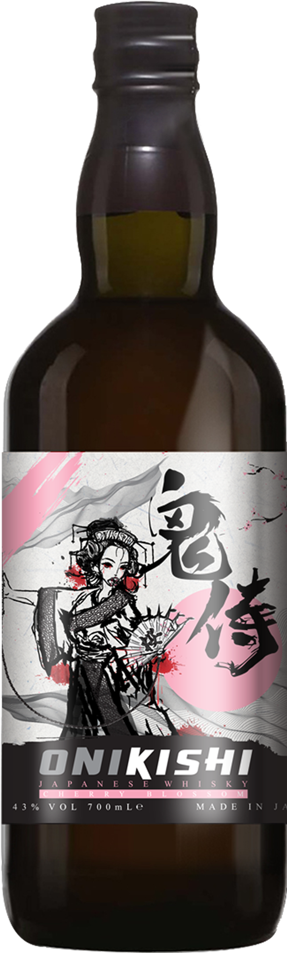 Erbjudanden på Onikishi Japanese Blend Whisky Cherry Blossom från Calle för 33,42 €