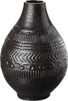 Keramik vase (MØRK GRÅ, ONESIZE) (SINNERUP)