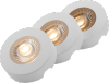skapbelysning LED 3x3W matt hvit (Namron)