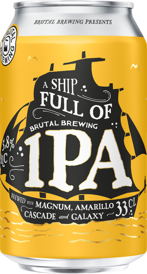 Brutal Brewing A Ship Full of IPA