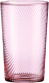 RAW UNIQUE swirl vandglas pink 45 cl (Aida RAW)