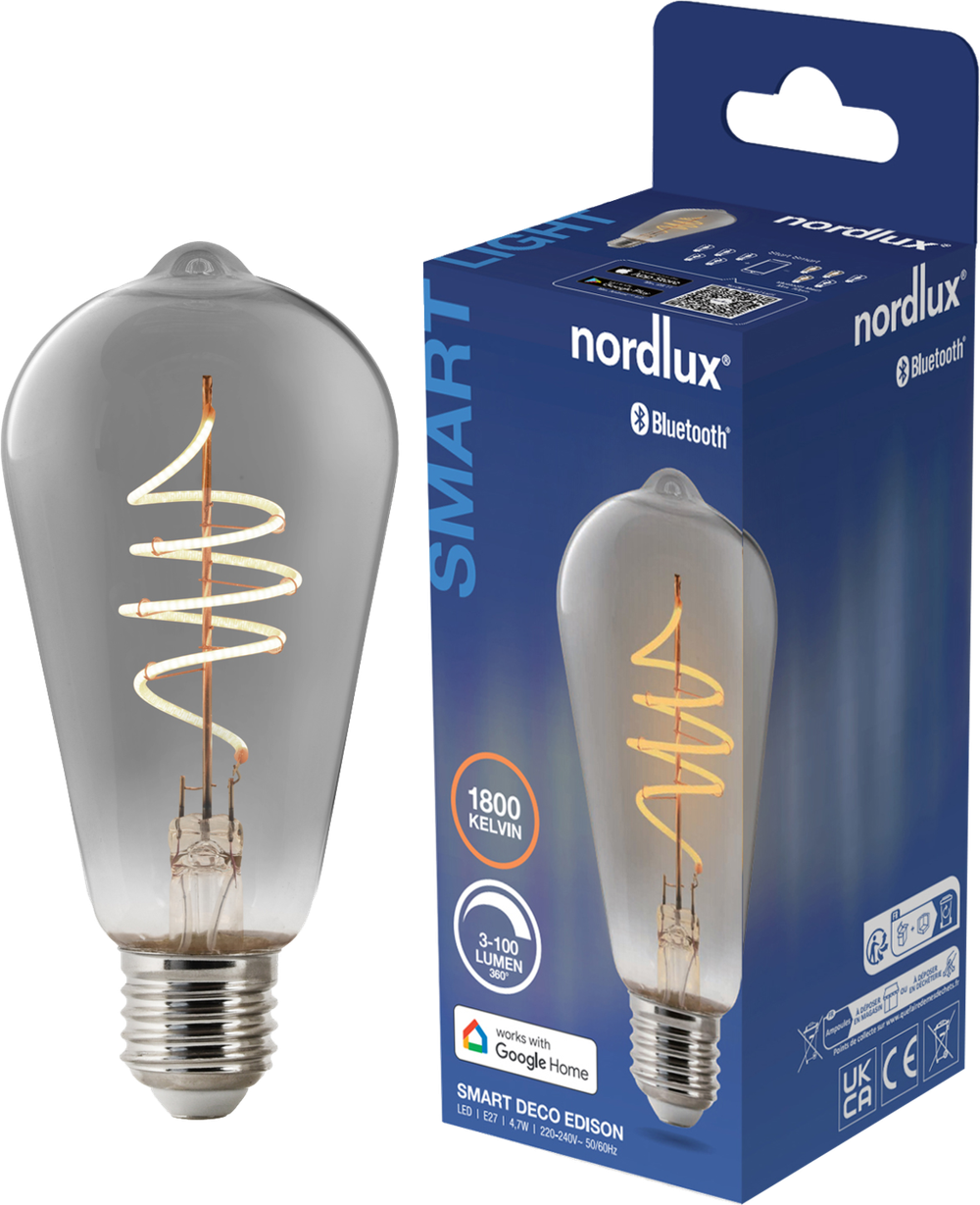 Tilbud på Nordlux Smart Spiral LED pære fra Davidsen til 84 kr.