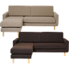 STAPLETON chaiselong sofa højre - og venstrevendt 2. sortering (Furniture by Sinnerup)