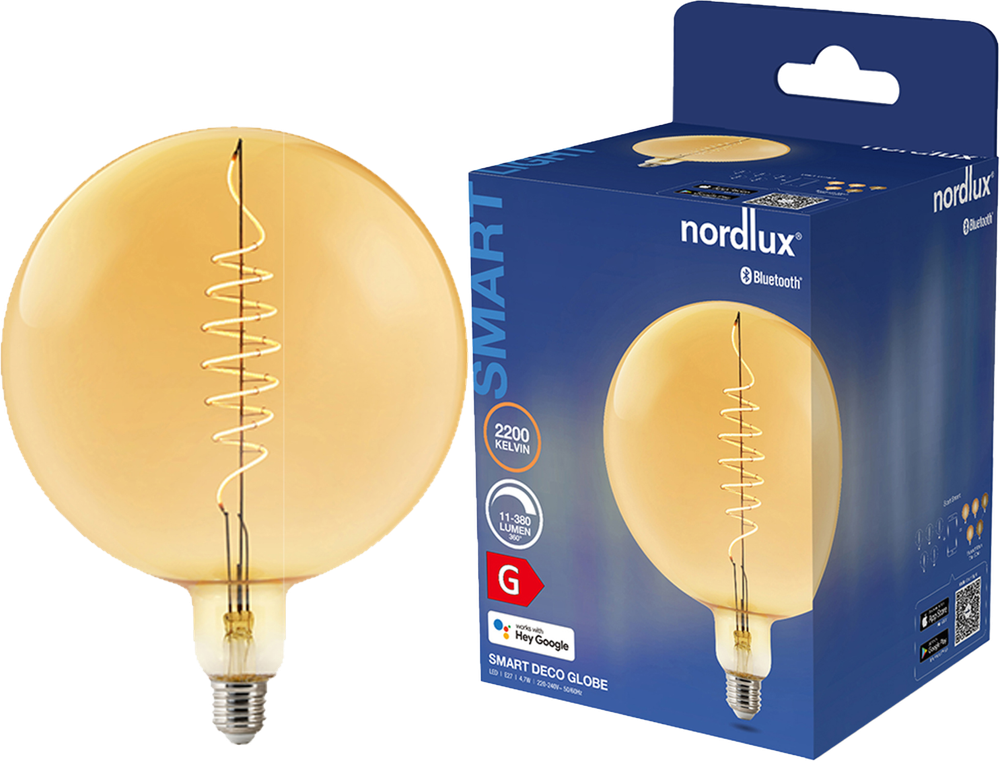 Tilbud på Nordlux Smart Spiral LED pære fra Davidsen til 211 kr.