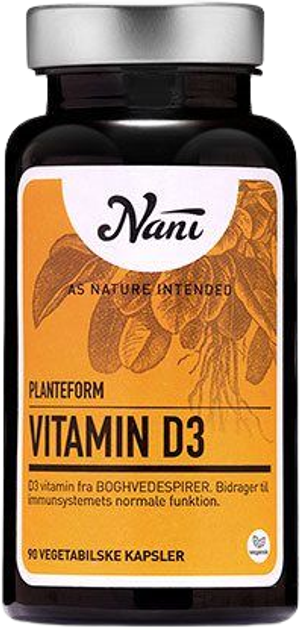 Vitamin D3 på planteform (Nani)