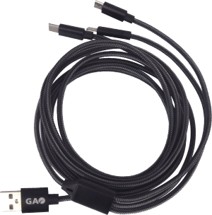 USB ladekabel 3i1 lightning+micro+ type C 2m (J&EL)