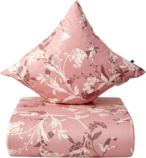 Nordisk Tekstil Botanique sengesæt støvet rosa 140 x 220 cm